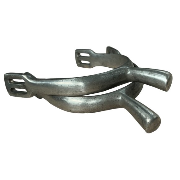 Herm Sprenger 1 1/4" Prince of Wales Spurs in German Silver - Picture 2 of 2